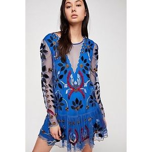 Free People Hearts are wild mini dress